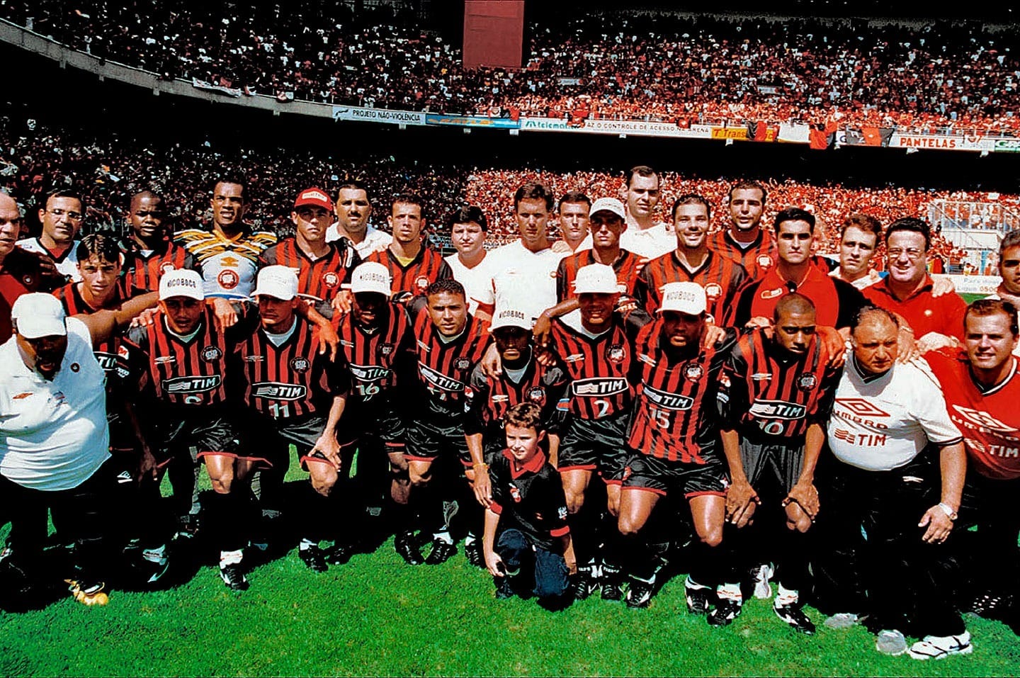 Furacão campeão Brasileiro de 2001