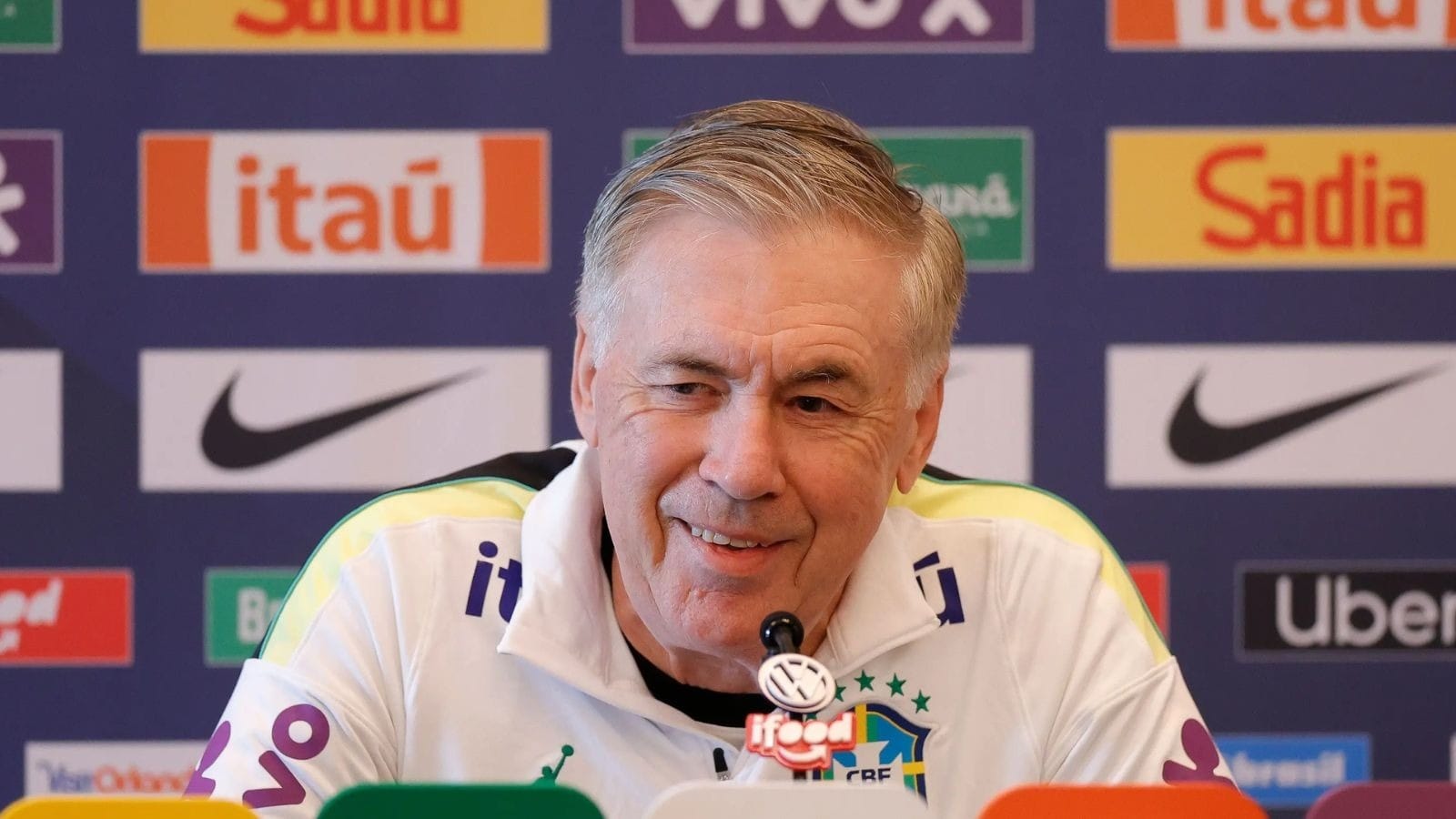 Ancelotti indica dúvida na Seleção contra a França; veja provável escalação