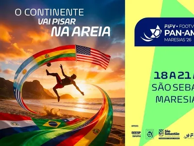 Pan-Americano de Futevôlei reúne atletas de 12 países em Maresias