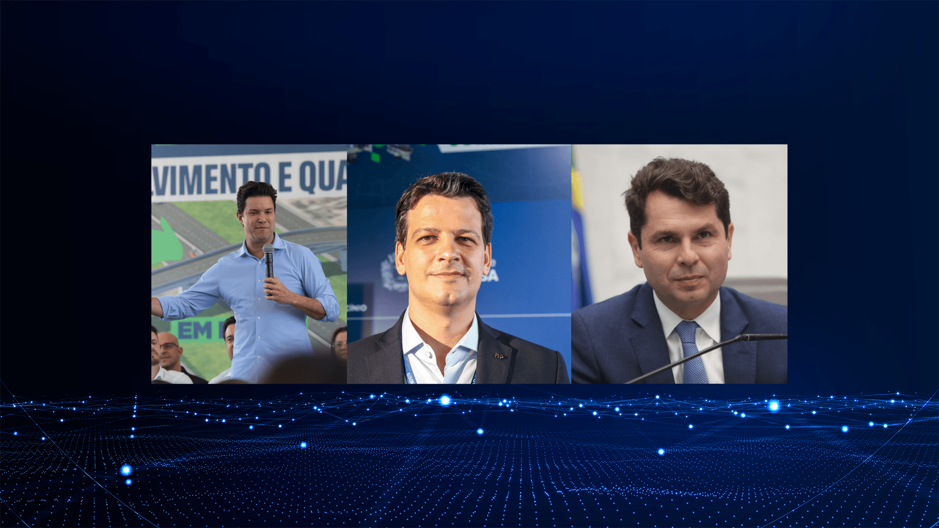 Guto Silva, Eduardo Pimentel e Alexandre Curi disputam a preferência interna no PSD