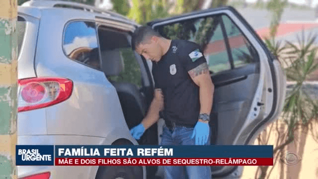 Vítima relata desespero em sequestro com filhos em Curitiba