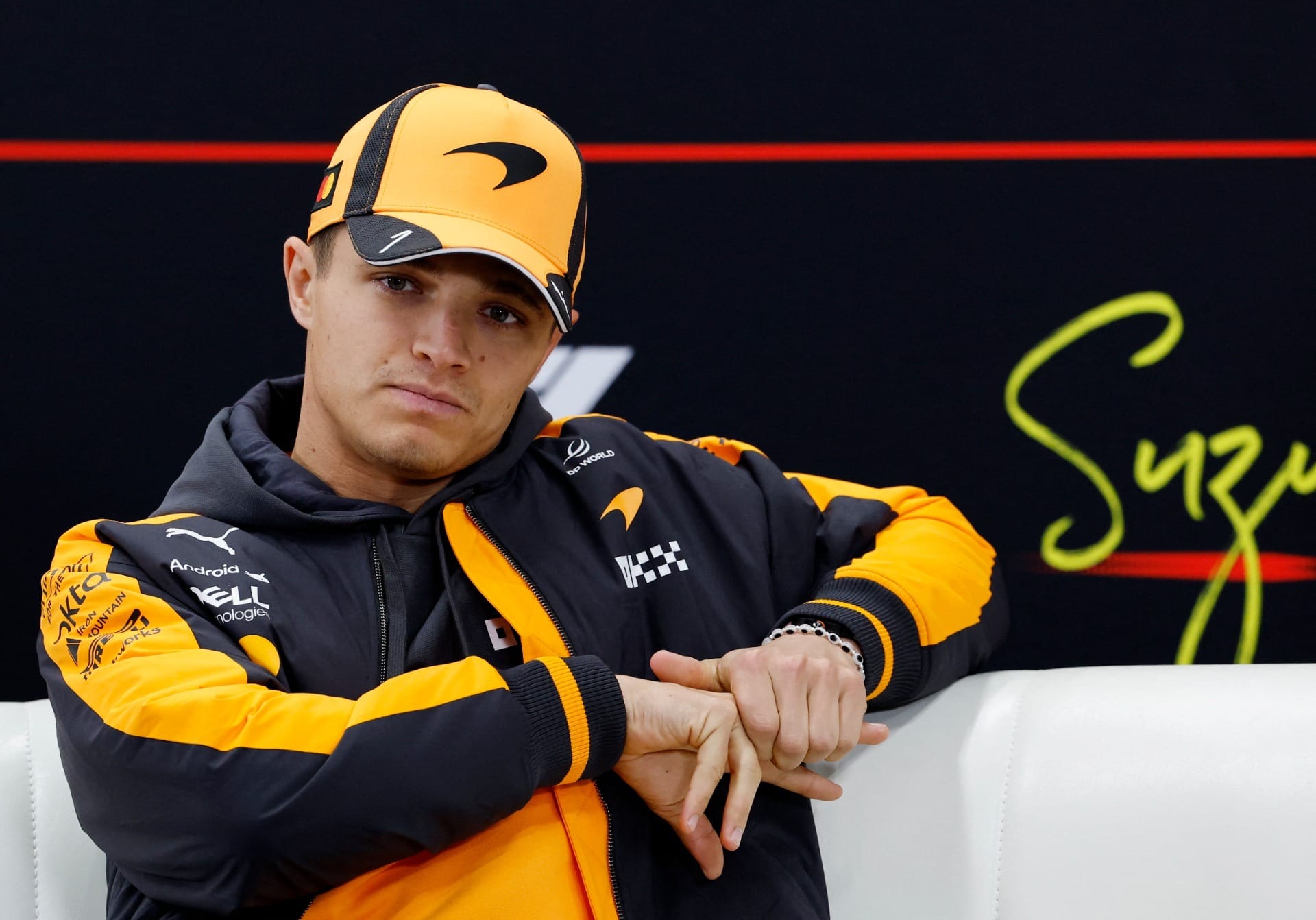 Lando Norris no GP do Japão de Fórmula 1