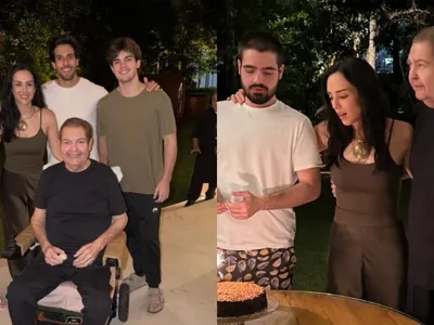 Faustão surge sorridente no aniversário da filha, Lara: 'Muito amor'