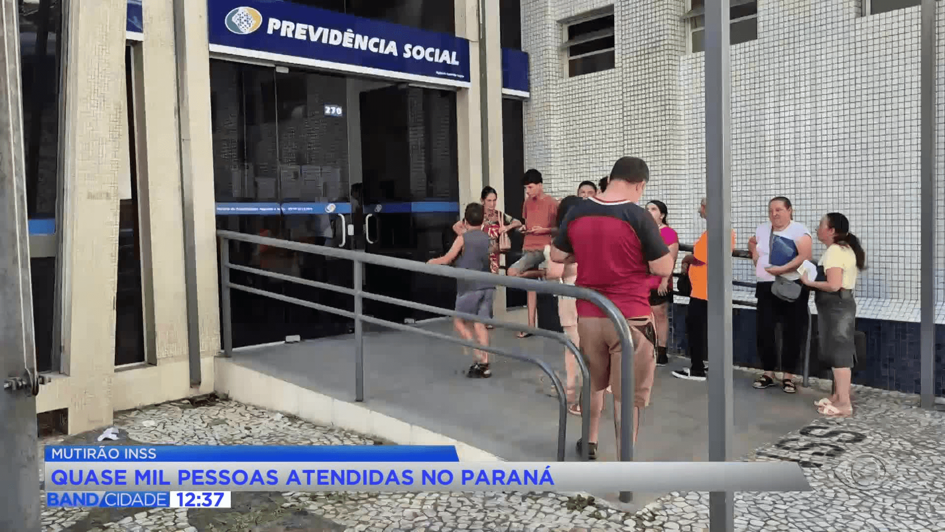 Mutirão do INSS realiza quase mil perícias médicas no Paraná