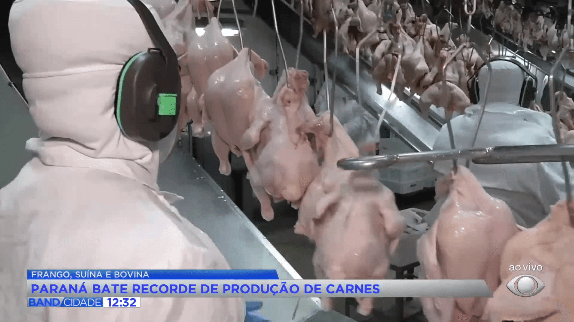Paraná bate recorde em abate de carnes e lidera produção de frango