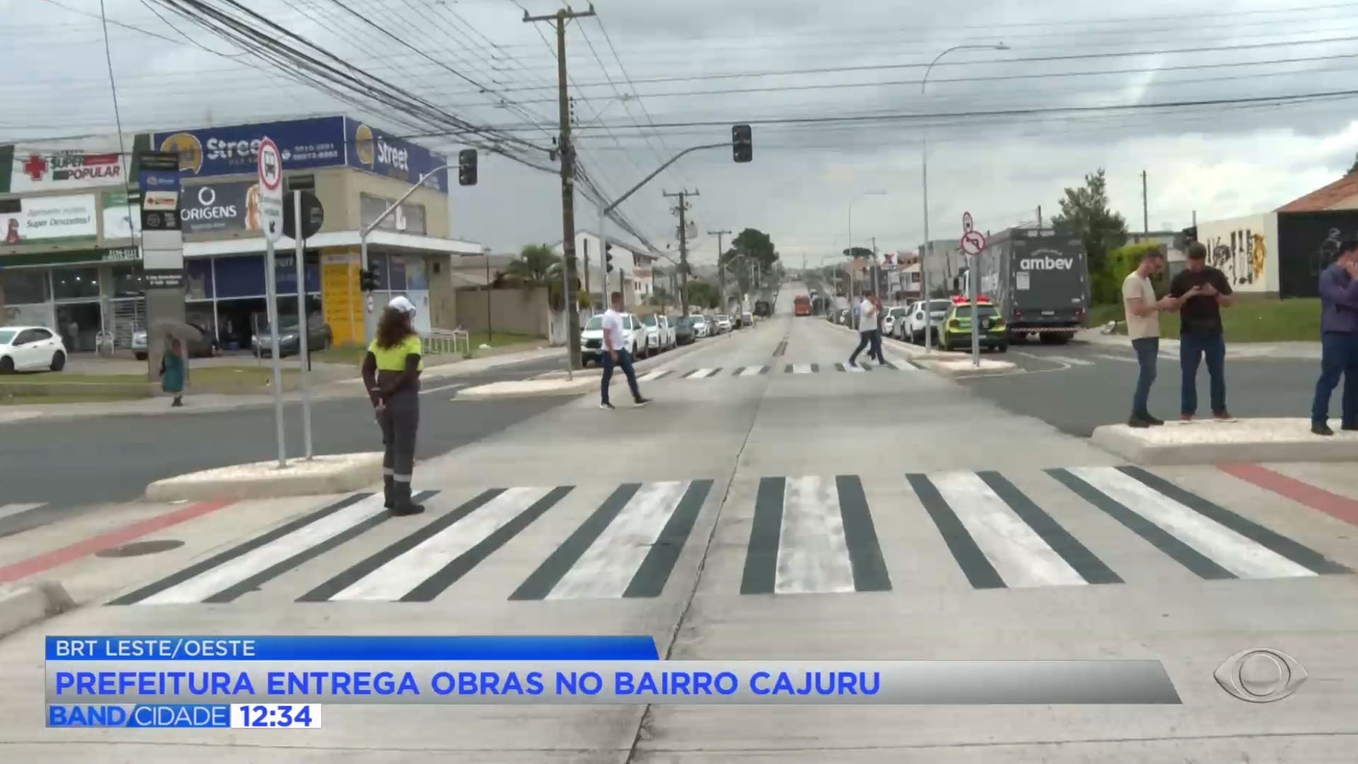 Curitiba conclui obras do BRT Leste/Oeste no bairro Cajuru
