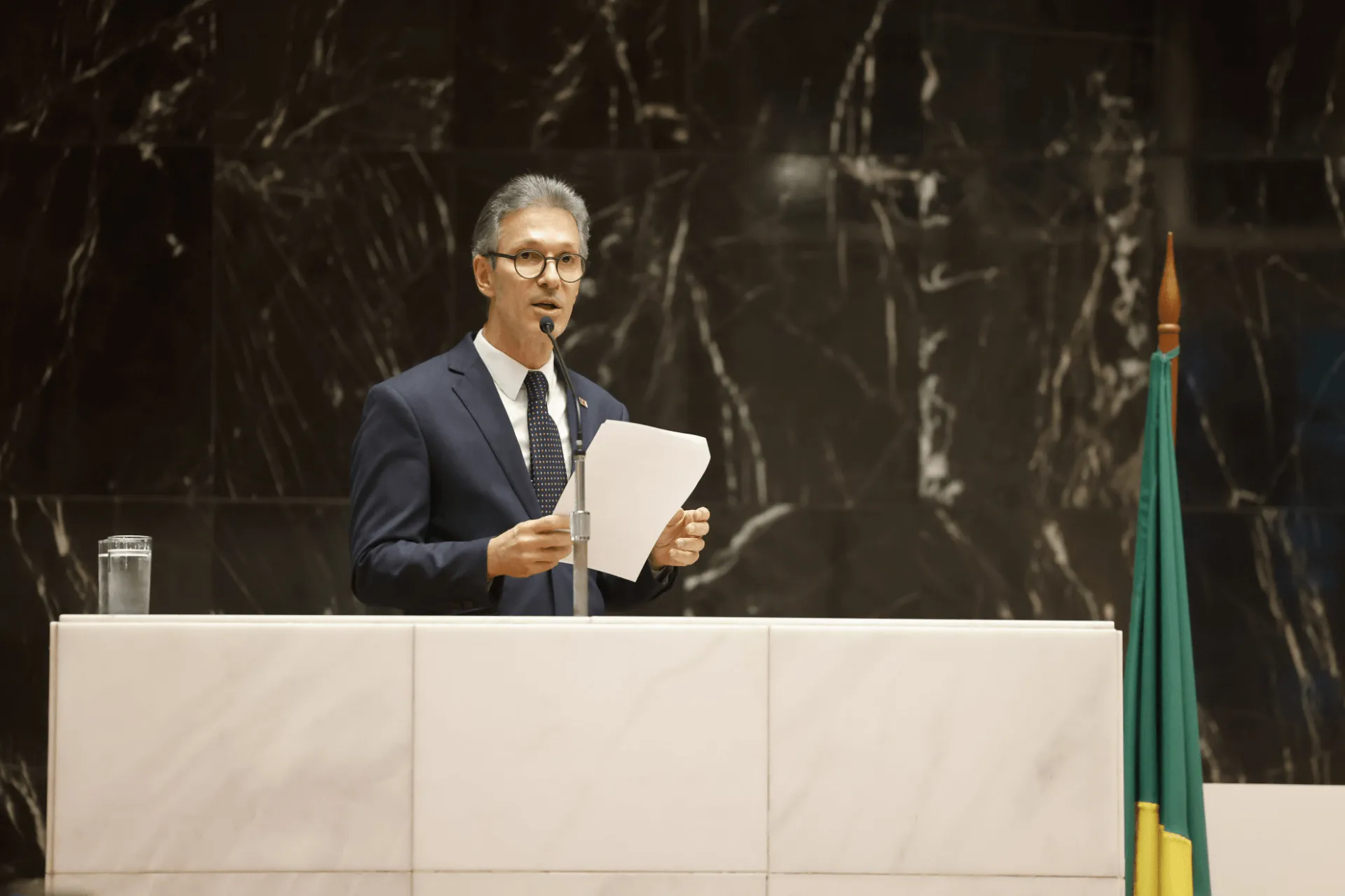 Governador de Minas por dois mandatos, empresário concorrerá ao Planalto em 2026 (Dirceu Aurélio/Imprensa MG)