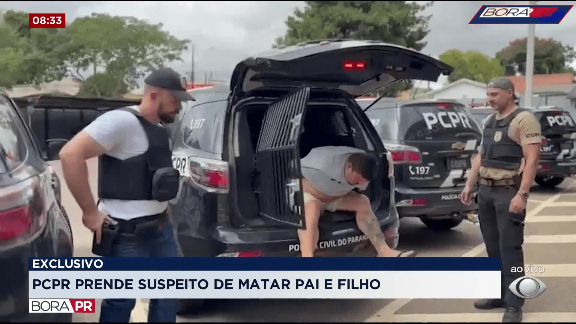Suspeito de executar pai e filho em Tamandaré é preso em chácara na RMC