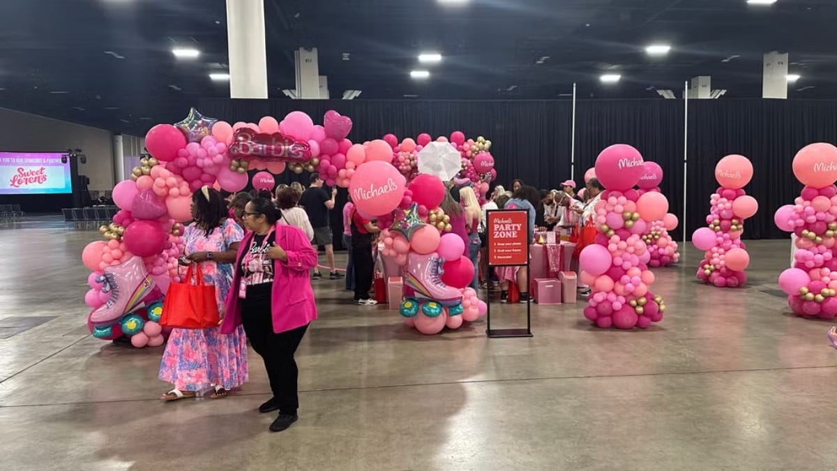 Evento da Barbie foi licenciado pela Mattel, empresa responsável pela marca (Crédito: Event Marketer)