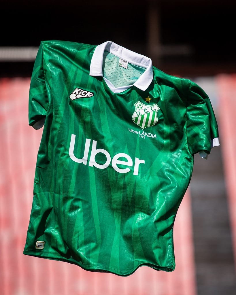 Uber assina acordo e assume identidade de clube da Série D do Brasileiro
