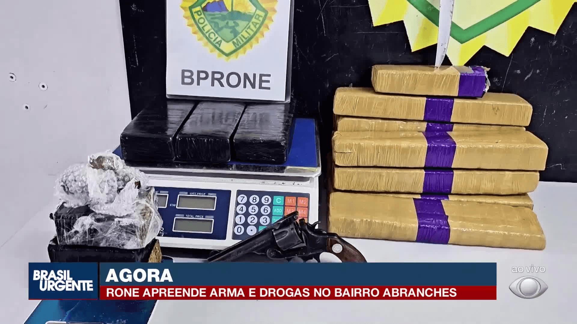 RONE faz operação no Abranches e prende traficante com drogas