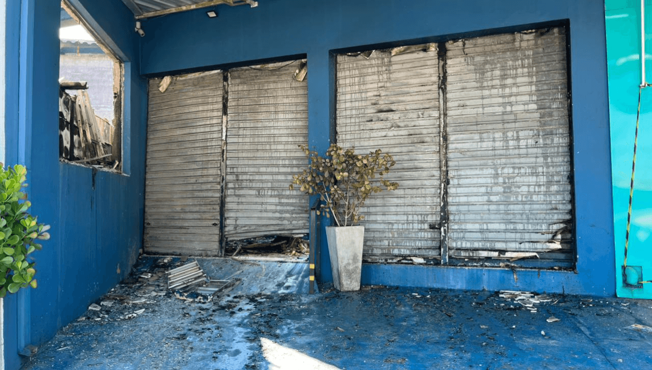 Por conta dos danos na estrutura, o local foi interditado