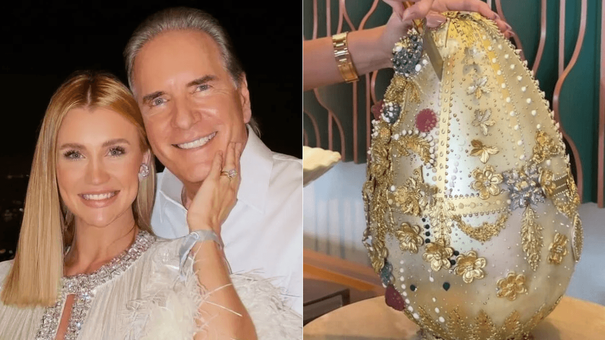 Esposa de Roberto Justus detalha ovo de Páscoa de R$ 20 mil; entenda preço