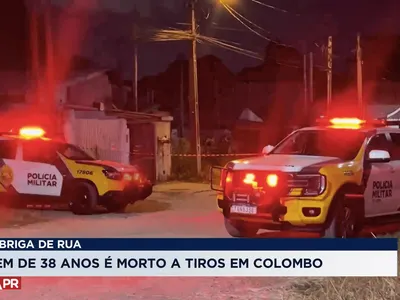 Homem é morto a tiros após confusão em Colombo