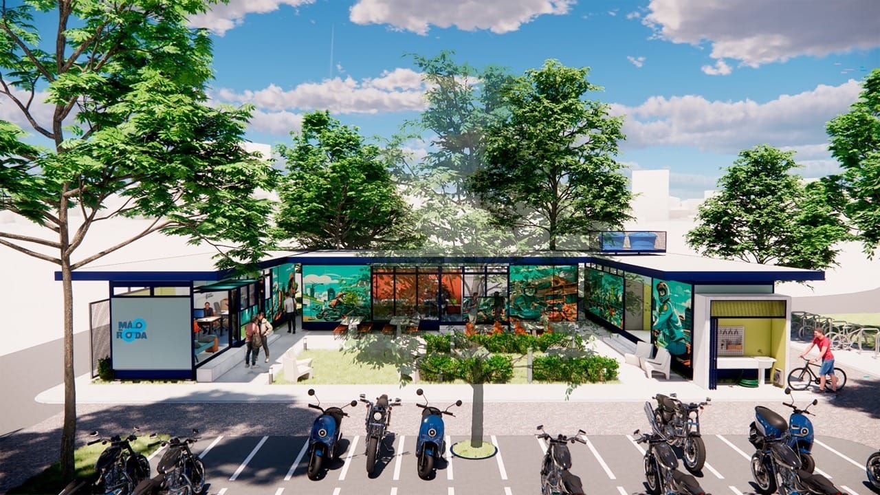 São Paulo inaugura 1º espaço para motoboys e entregadores por aplicativo
