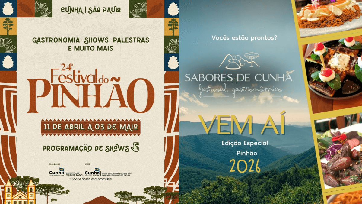 Confira a programação do 24º Festival do Pinhão de Cunha