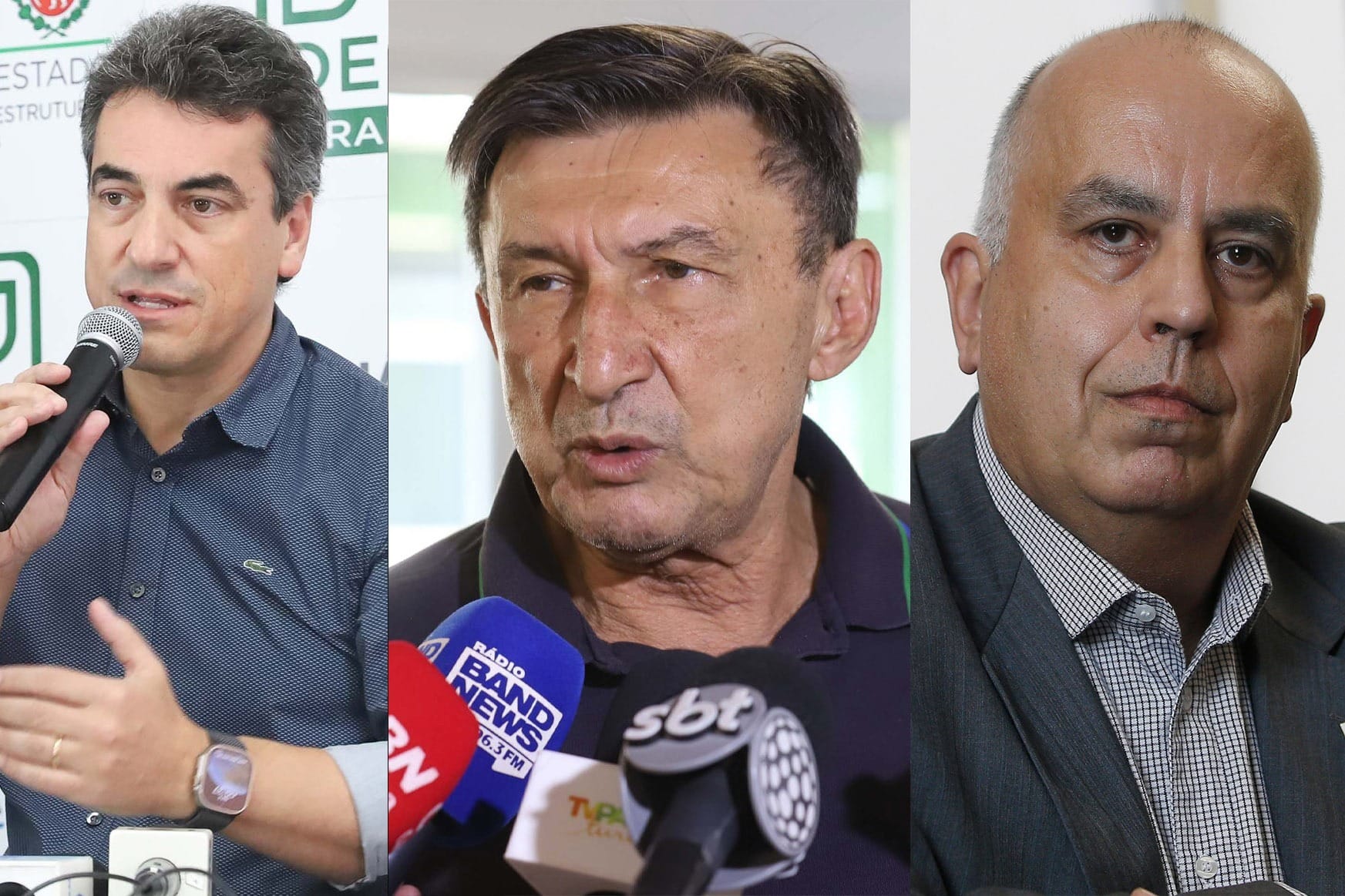 Ratinho Junior anuncia novos titulares de Saúde, Infraestrutura e Esporte