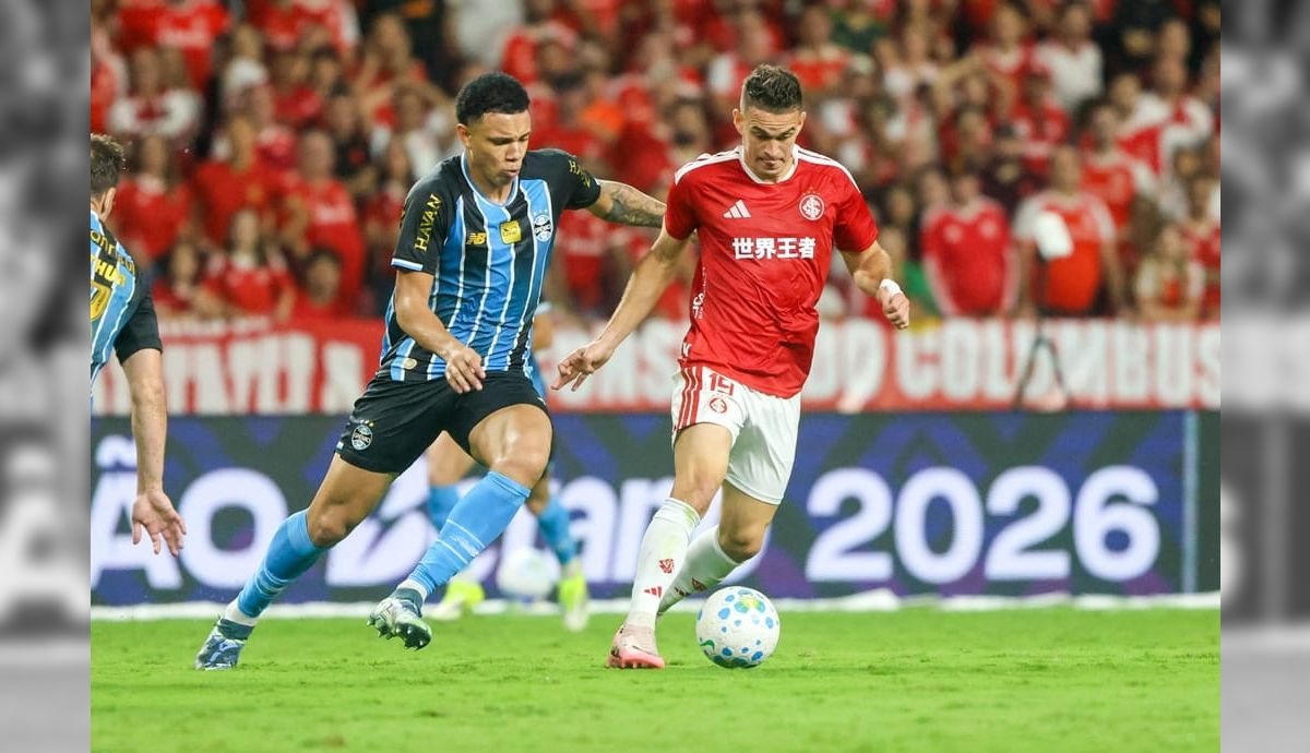 Internacional e Grêmio fazem clássico morno e empatam em 0 a 0 no Beira-Rio