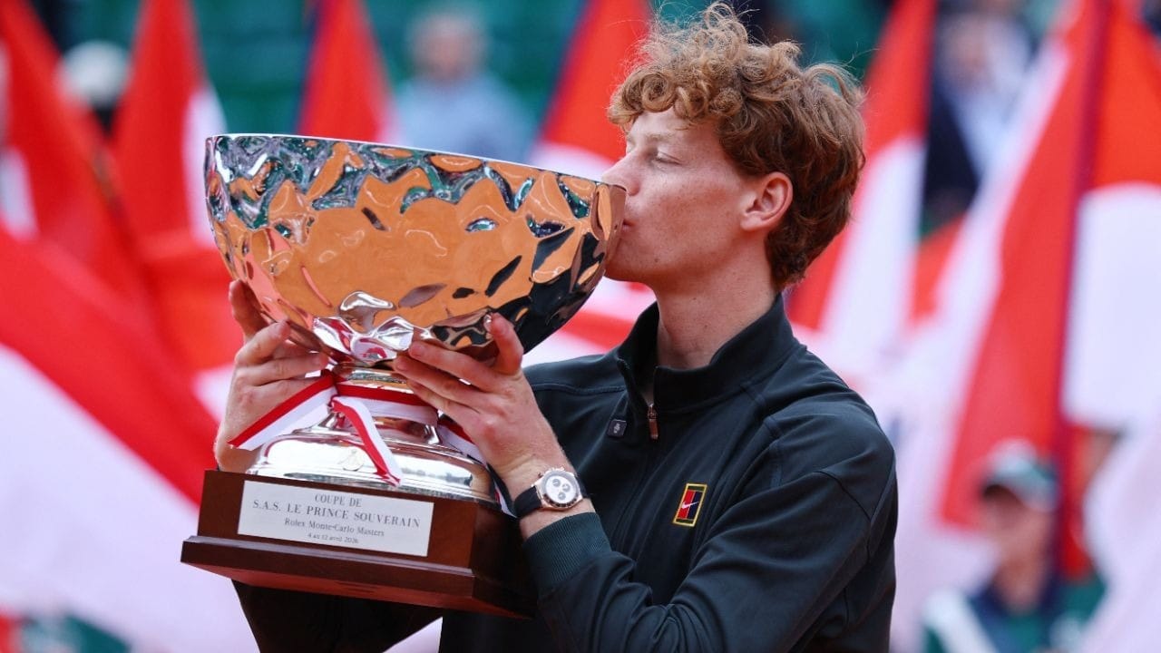 Sinner vence Alcaraz e é campeão do Masters 1000 de Monte Carlo