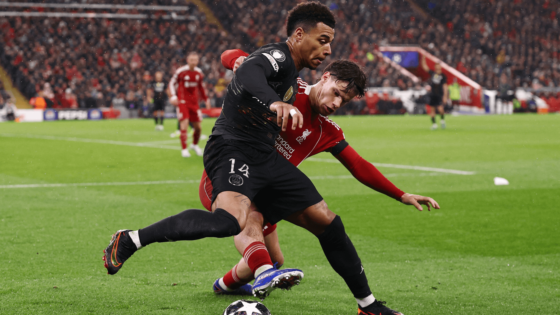 PSG eliminar Liverpool na Champions League com a estrela de Dembélé
