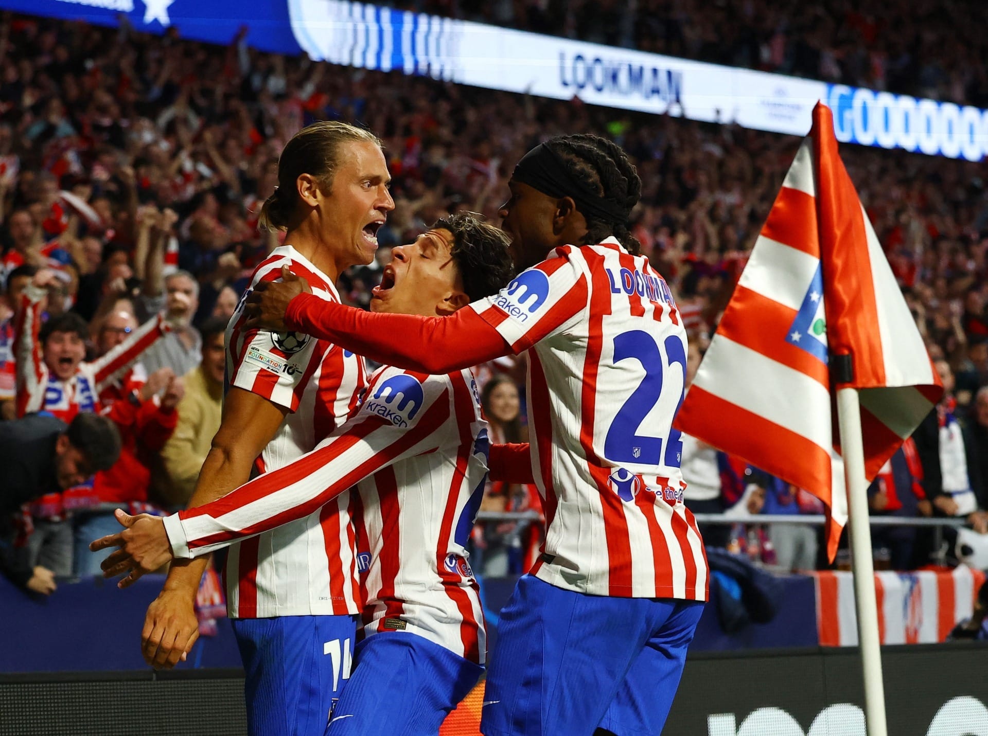 Atlético de Madrid perde, mas elimina Barcelona e passa à semi da Champions