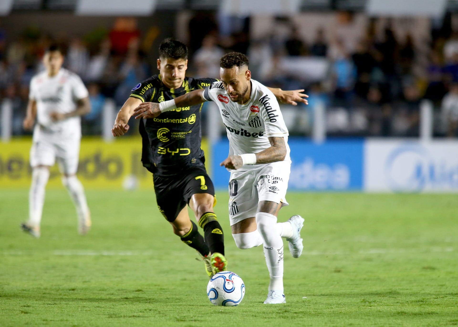 Neymar marca, mas Santos empata com reservas do Recoleta; assista aos gols