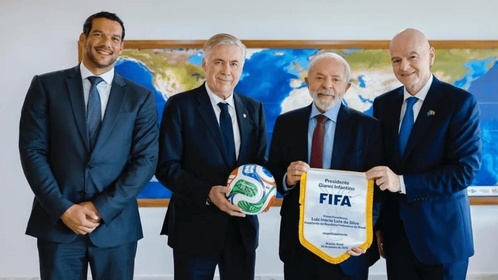 Lula revela conversa com Ancelotti sobre Neymar na Copa do Mundo