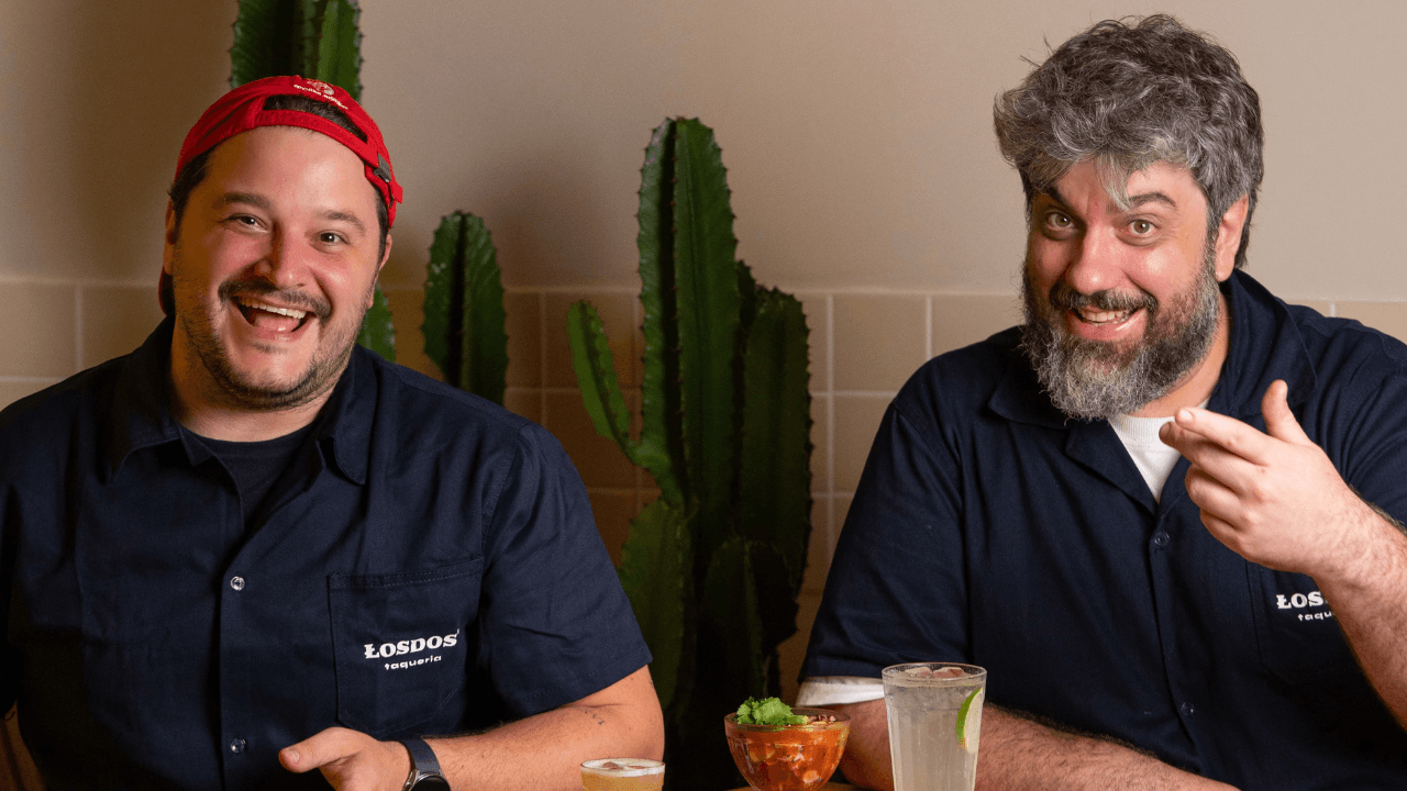 Chefs Caio Alciati e João Gertel, do LosDos