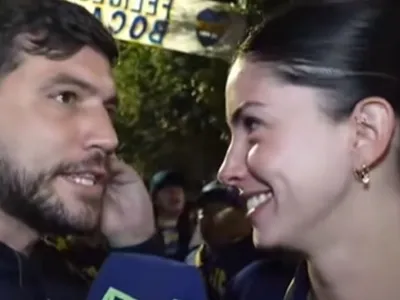 Repórter viraliza após entrevista virar troca de flertes na Argentina; veja