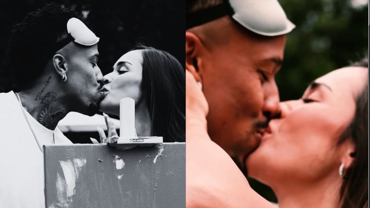 Tainá e Éder Militão revelam sexo do bebê que esperam em vídeo; veja