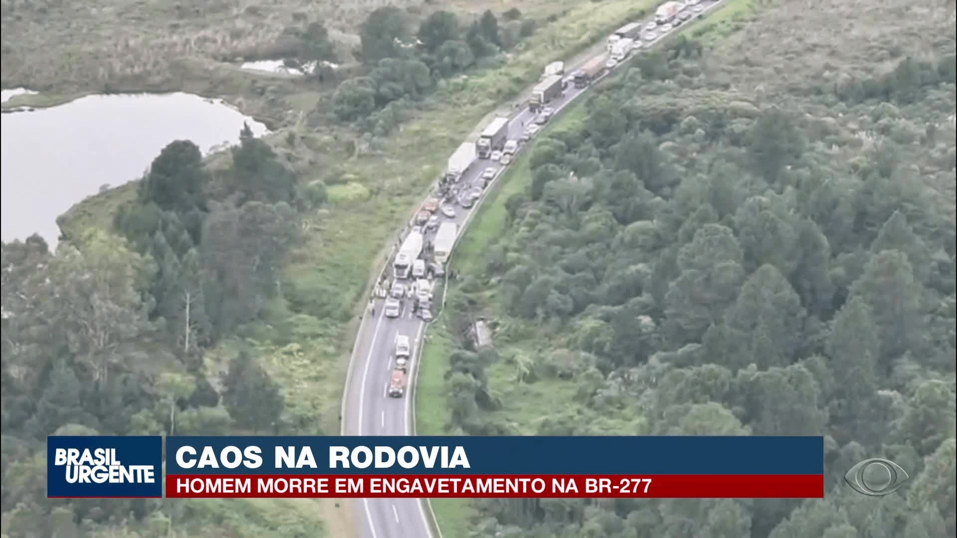 Acidente na BR-277 em Balsa Nova deixa um morto e vários feridos
