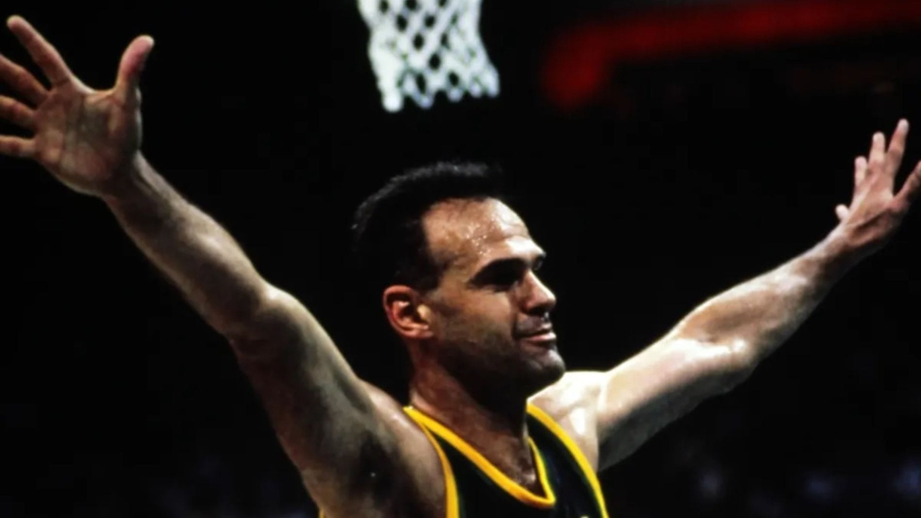 Oscar em ação pela seleção Brasileira nas Olimpíadas de 1996