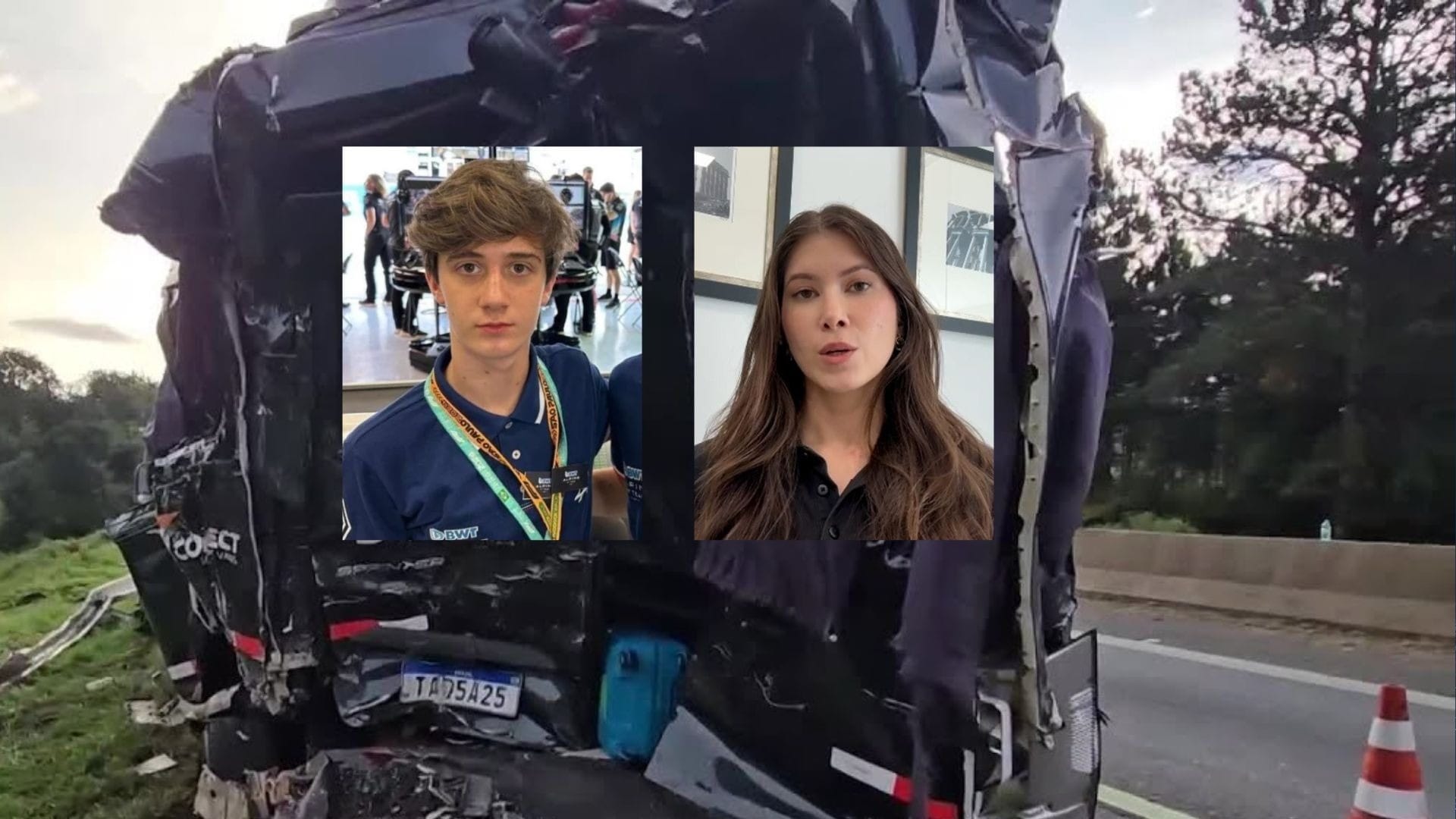 Motorista diz que não conseguiu frear em acidente na BR-277, no Paraná