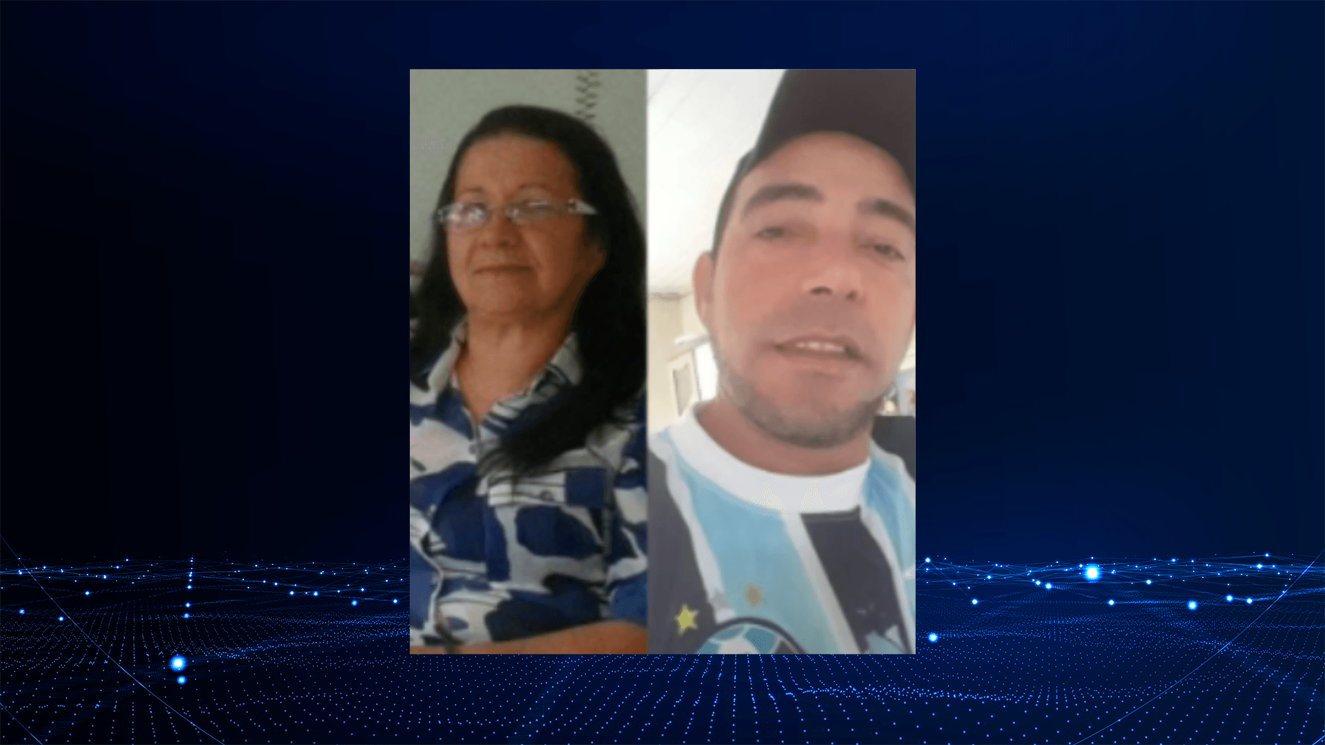 Tarcísio Pereira da Luz, motorista, e Marli Antônia Goulart