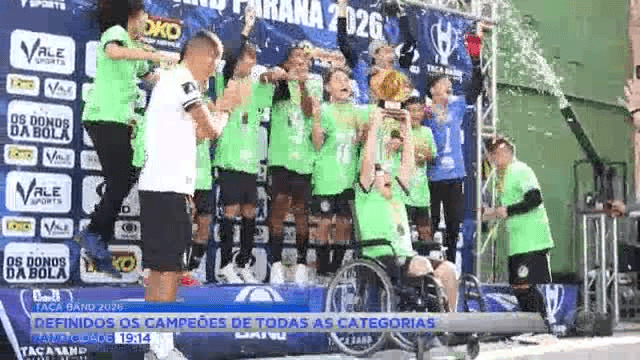 Veja os campeões da Taça Band 2026 no Paraná
