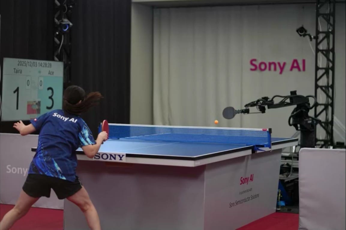 VÍDEO: Robô derrota campeões humanos no tênis de mesa