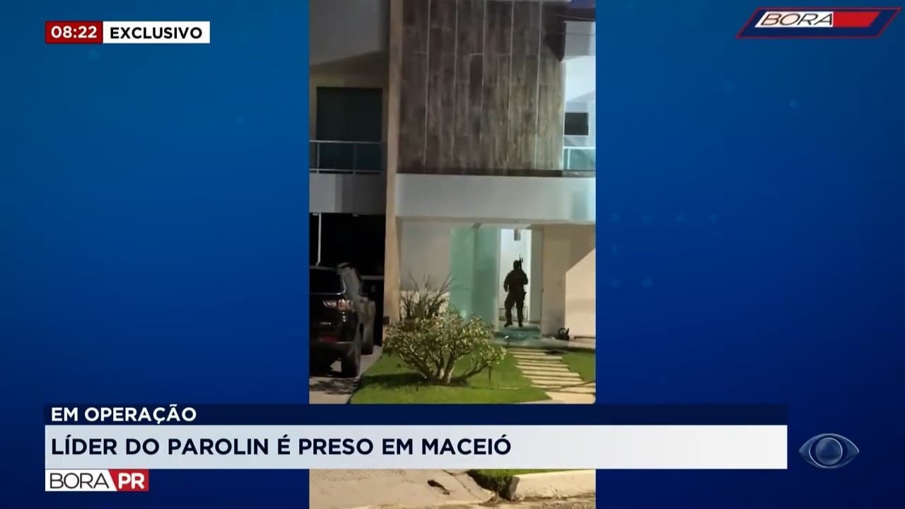 ''Rajada”, ''dono'' do Parolin, é preso e vivia em casa de luxo