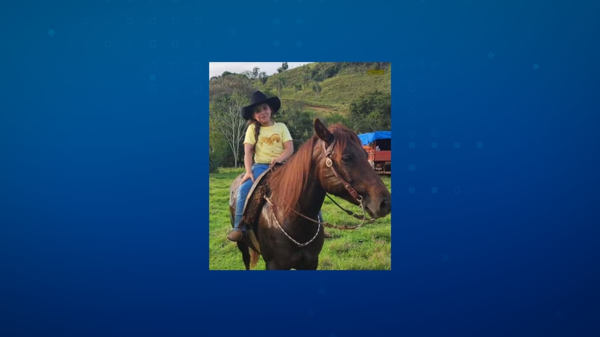 Ana Júlia praticava montaria e laço desde os 2 anos de idade