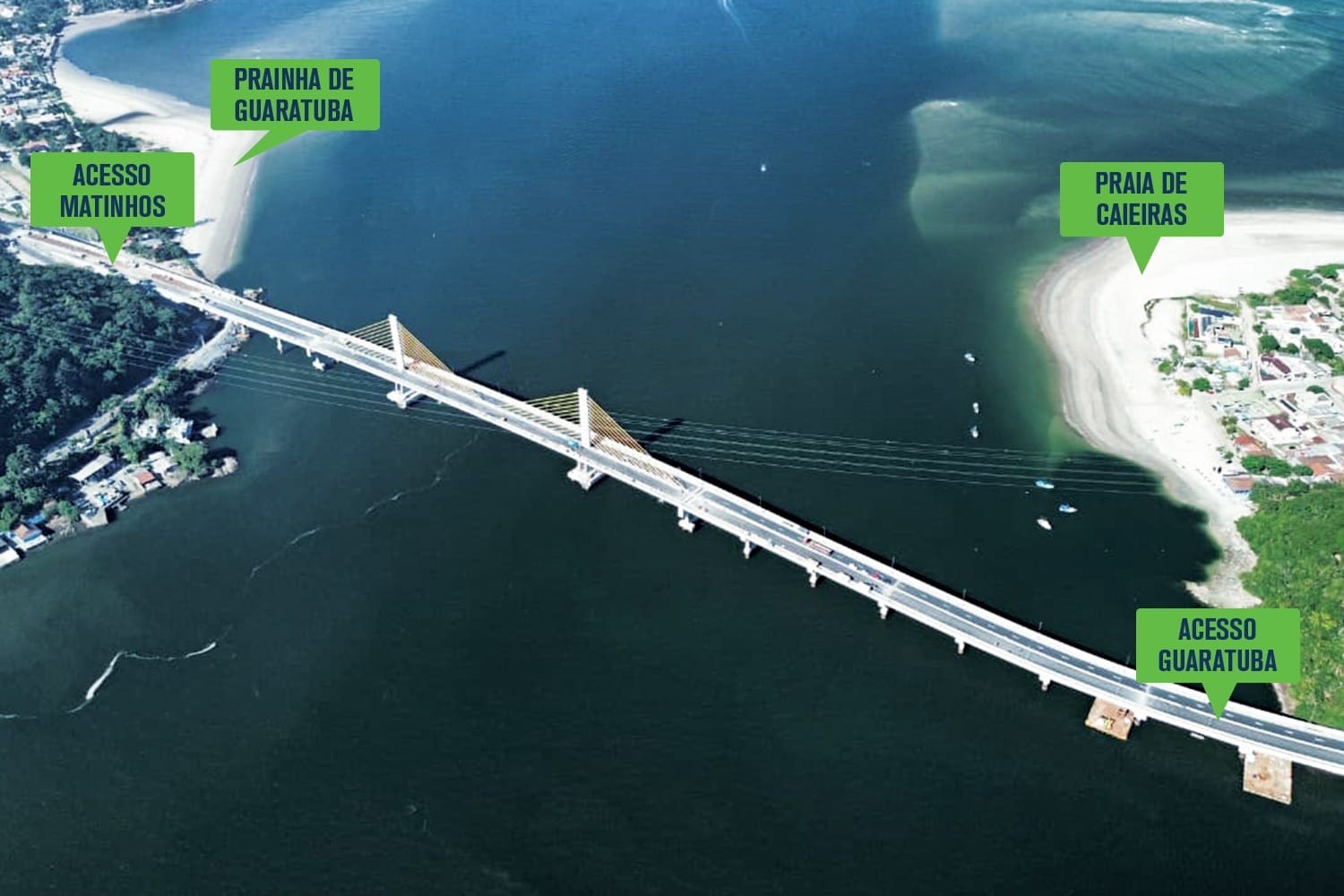 Ponte de Guaratuba será inaugurada dia 29 de abril; veja como assistir