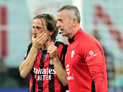 Modric sofre forte choque de cabeça em empate do Milan com Juventus