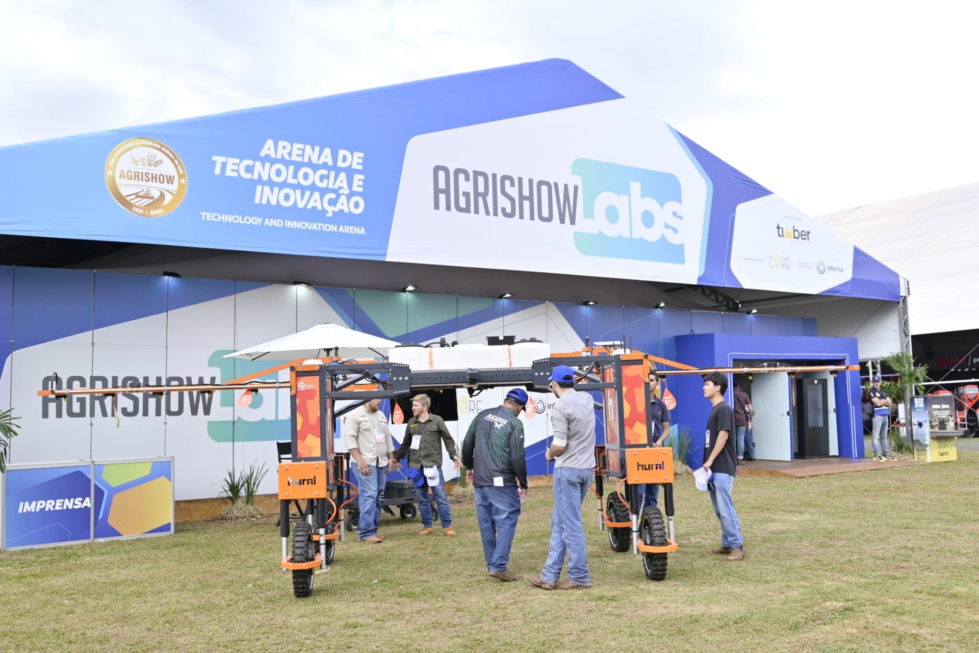 Agrishow Labs apresenta tecnologias de gestão e automação para o campo