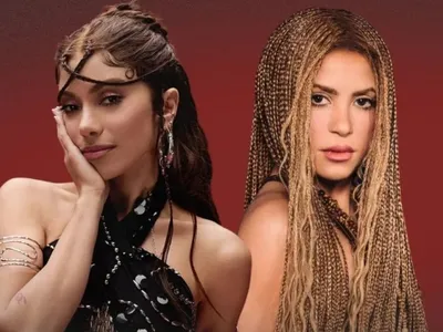 Estão ensaiando? Anitta e Shakira surgem dançando juntas no Brasil; veja