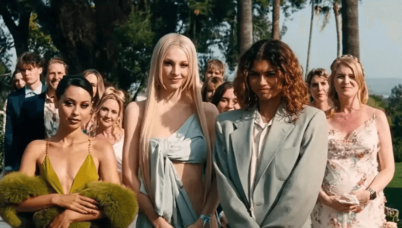 Cena do casamento marca nova fase de Euphoria Reprodução/Internet