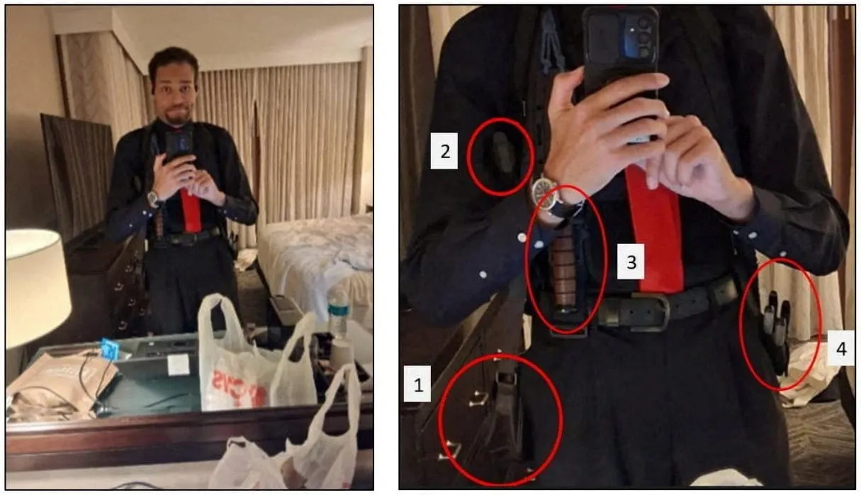 Cole Thomas Allen fez selfie armado antes de ataque contra Trump
