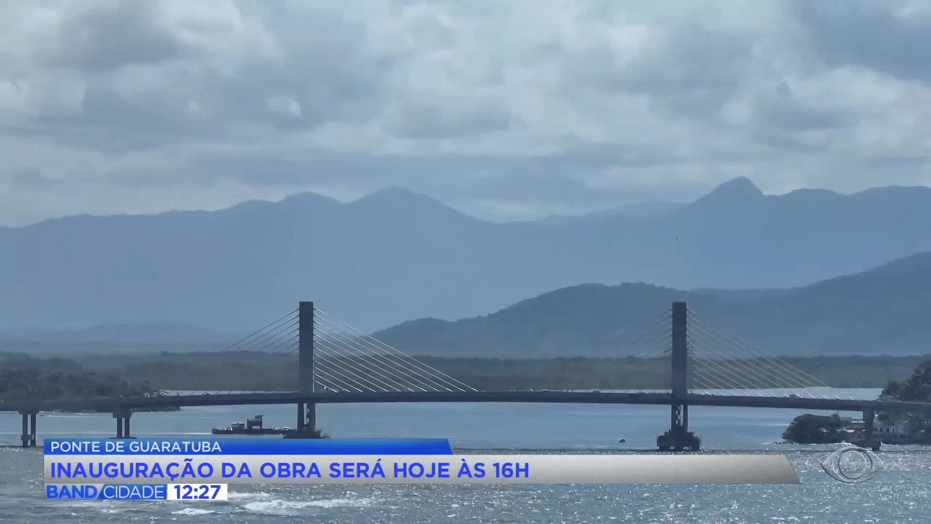 Ponte de Guaratuba será inaugurada nesta tarde no litoral do PR