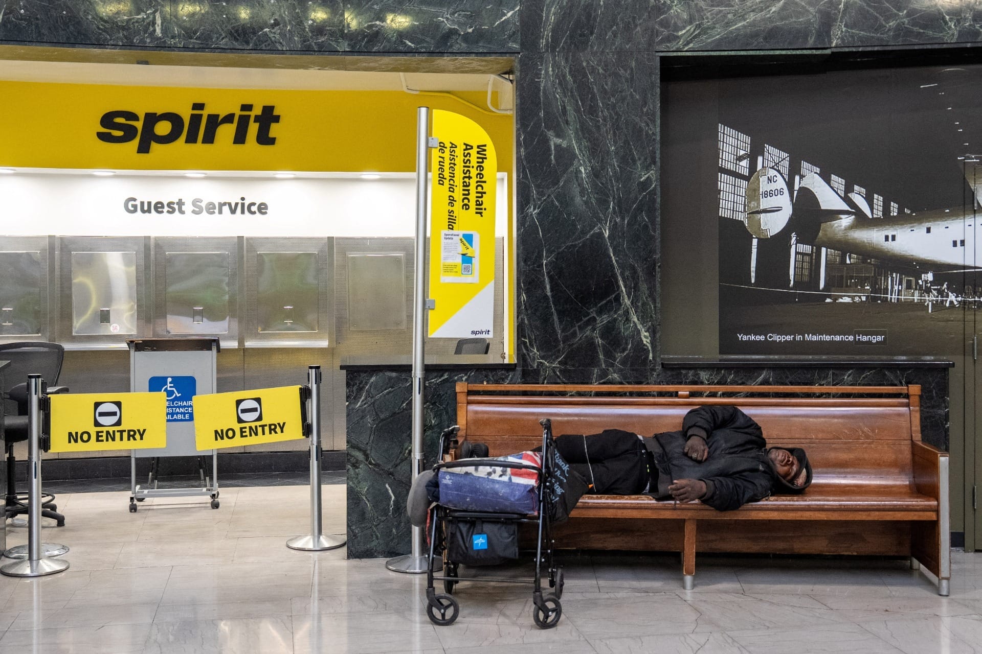 Companhia aérea Spirit Airlines encerra atividades na avição nos EUA após falência  | Crédito: Reuters