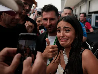 Messi, Suárez e Nadal: Veja famosos que acompanharam o GP de Miami da F1