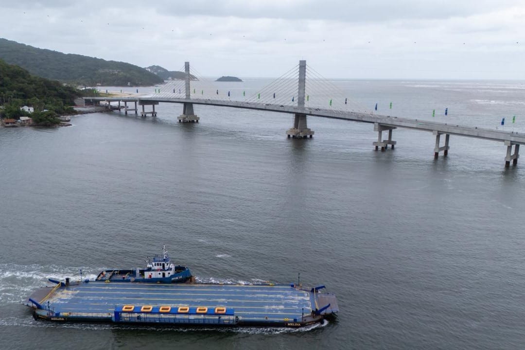 Caminhão pode passar na Ponte de Guaratuba? Veja quais são proibidos