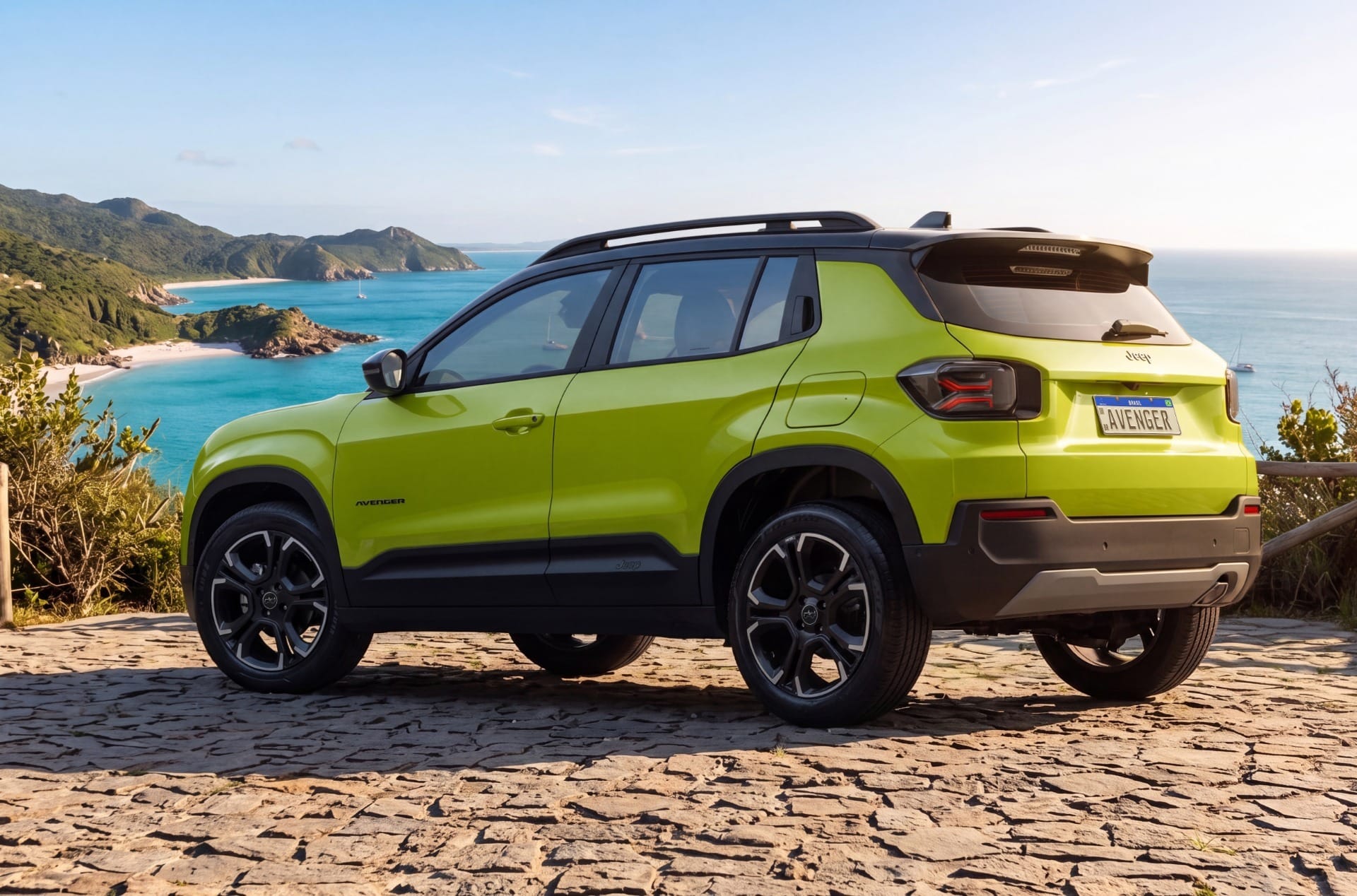 SUV compacto mantém proporções urbanas e aposta em rodas de 18 polegadas e pintura em dois tons