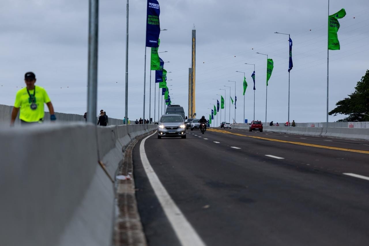 Ponte de Guaratuba é liberada em definitivo para veículos